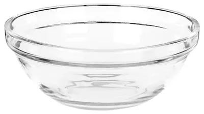 Zdjęcie produktu dla Szklane miski serwujące - zestaw 6 sztuk - 14 cm - 470 ml - szkło - bezbarwne - idealne do sałatek, przekąsek i deserów