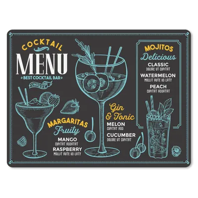 Produktbild von MuchoWow® Mauspad Mousepad Cocktail - Sommer - Zitate 40x30 cm - Mousepads - Maus Mat - Pad - Mausunterlage - Anti Rutsch