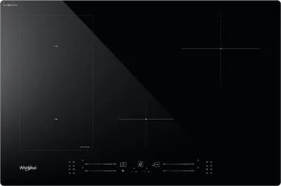Image de Whirlpool WL S6277 CPNE Noir Intégré 77 cm Plaque avec zone à induction 4 zone(s)