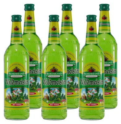 Produktbild von Nordbrand Waldmeister Likör (6 x 0,7L)