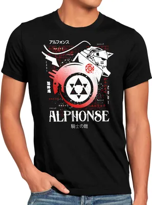 Produktbild von style3 Alphonse Herren T-Shirt fullmetal japan anime cosplay roy brotherhood