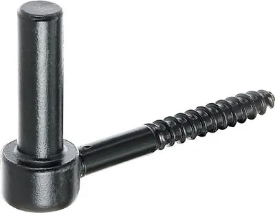 Produktbild von ALBERTS Kloben Torhaken Einschrauben Stahl Tauchlack Dorn Ø 14 mm Länge 105 mm