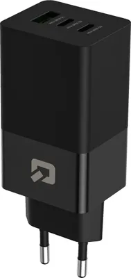 Immagine prodotto di Adattatore PD 65W GaN - Caricabatterie rapido UNIQ accessorio 3.0A - Nero