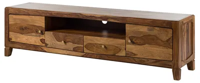 Produktbild von MASSIVMOEBEL24 TV-Board Sheesham 200x45x55 braun lackiert ANCONA #111