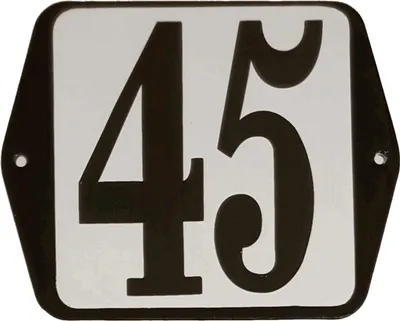 Productafbeelding van Hausnummernschild Standard 45