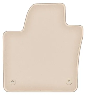 Produktbild von DURBAN Beige Velours-Fahrerfußmatte für Seat Alhambra II Minivan (2010-2018)