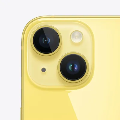 Produktbild von Apple iPhone 14 Plus, 17 cm (6.7"), 2778 x 1284 Pixel, 256 GB, 12 MP, iOS 16, Gelb