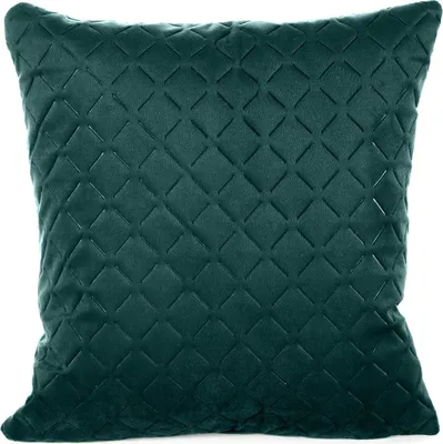 Obrázok produktu pre EUROFIRANY | Obliečka na vankúš - 40x40 cm - Tmavo tyrkysová - Velúr