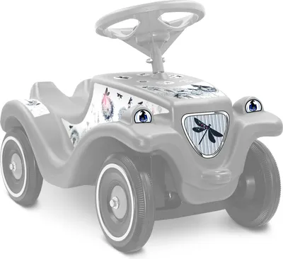 Produktbild von Design Sticker Set kompatibel mit BIG Bobby Car Classic – Selbstklebende Aufkleber für Spielauto, Kratzfest, Wasserfest, Matt R194-13