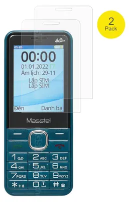 Produktbild von 2x Full Cover Schutzfolie matt für Masstel Izi 26 Panzerfolie Anti-Shock