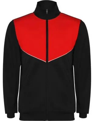 Produktbild von Roly Sport - "Evans" Trainingsanzug für Herren/Damen Unisex LT6127 (XL) (Schwarz/Rot)