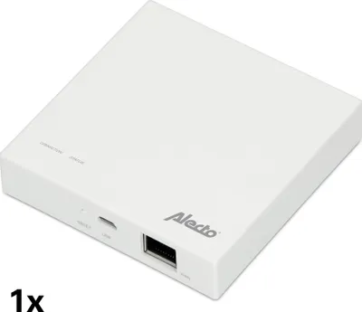 Produktbild von Alecto SMART-SMOKE103 - Zigbee Smart Starter-Set - Smart Bridge mit 3 Rauchmeldern - Weiß