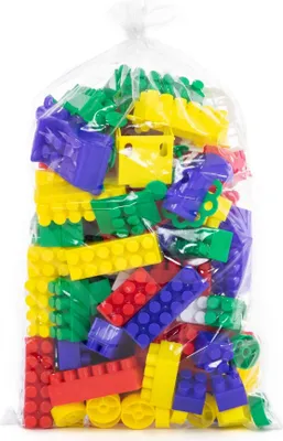 Produktbild von Bausteine Baumeister, 129 Teile im Beutel