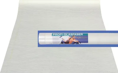 Produktbild von Erismann Glasfasertapete uni weiß 25 x 1 m