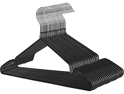 Produktbild von Kleiderbügel CRI33B-20 - Drehbar, Antirutsch und Platzsparend - 20 Stück