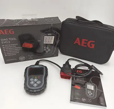 Image de Outil de diagnostic AEG OBD2 Evol 2 3 fonctions lecture détail effacement auto analyse automobile