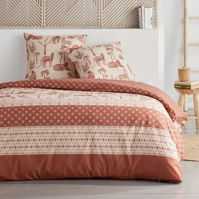 Produktbild von Bedrucktes Bettwäscheset baumwolle jungle SUNSHINE BARNABE