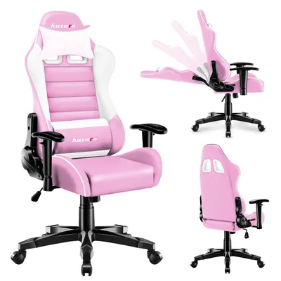 Produktbild von Huzaro Kinder Schreibtischstuhl Ranger 6.0 Gaming Stuhl Racing Sessel Bürostuhl Drehstuhl Gamer bis 130 kg Rosa
