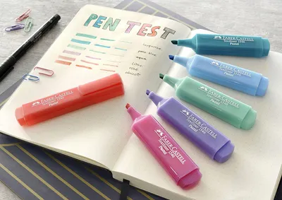 Produktbild von FABER-CASTELL Textmarker 1546 Pastell Hellblau