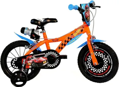 Produktbild von Dino Bikes 8006817910084, Stadtrad, Kinder, Unisex, Senkrecht, Schwarz, Blau, Orange, 40,6 cm (16")
