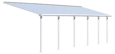 Zdjęcie produktu dla Dach tarasowy Palram - Canopia Olympia 3x9.15 924 x 295 cm biały