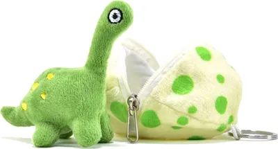 Produktbild von Kögler Friends2Go Mini Plüschtier Dino Dinosaurier im Ei grün 9x9 cm Ostern