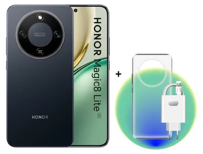 Obrázek produktu pro Honor Magic8 Lite 5G, 17,2 cm (6.79"), 8 GB, 512 GB, 108 MP, MagicOS 9.0, Černá