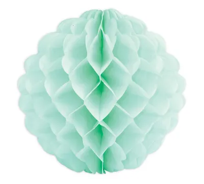 Produktbild von Grüner Wabenball im chinesischen Stil mit Grübchen, 25 cm Durchmesser