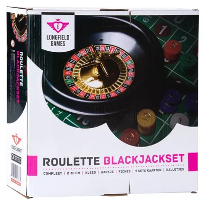 Produktbild von Longfield Roulette - Black Jack Komplett-Set