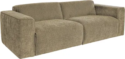 Produktbild von KAWOLA Sofa NELE 3-Sitzer Cord beige
