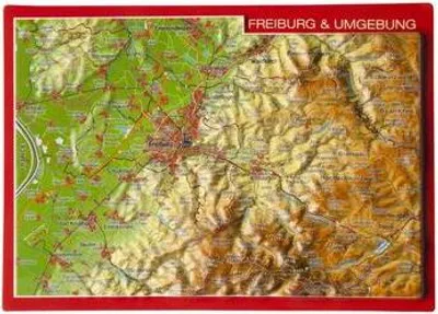 Immagine prodotto di Cartolina in rilievo di Friburgo e dintorni