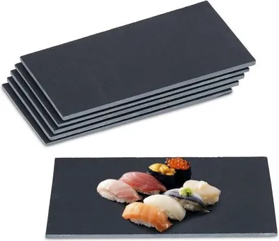 Obrázek produktu pro sada 6 ks břidlicových dlaždic 30 x 10 cm