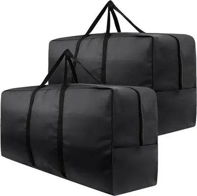 Produktbild von Wasserdichte Kuschentas 173x76x51cm 420D Schwarz Extra Groß mit Griff