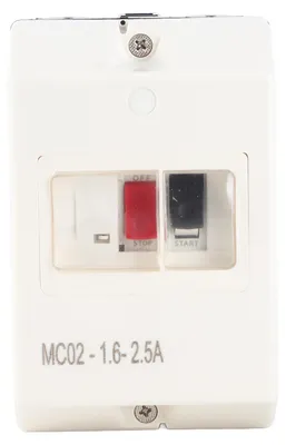 Zdjęcie produktu dla MC02-1,6-2,5 A 50/60 Hz ABS wodoodporny 220 V/380 V