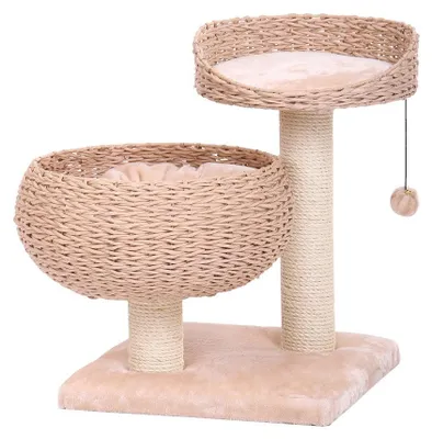 Produktbild von Nobby Casca, Katzenkratzbaum, Freistehend, Beige, 450 mm, 450 mm, 590 mm