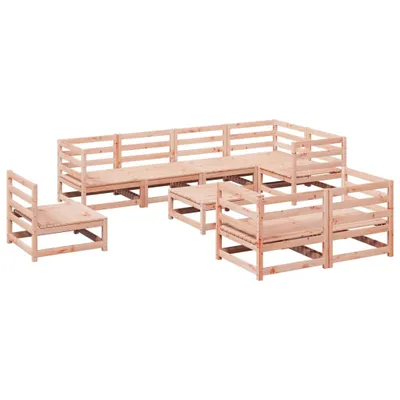 Produktbild von 9-tlg. Garten-Sofagarnitur Massivholz Douglasie