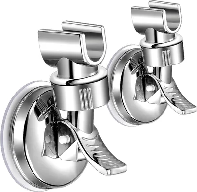 Imagen del producto de Soporte universal para ducha de mano. Soporte desmontable para ducha de mano. Cabezal de ducha. Sin necesidad de taladrar