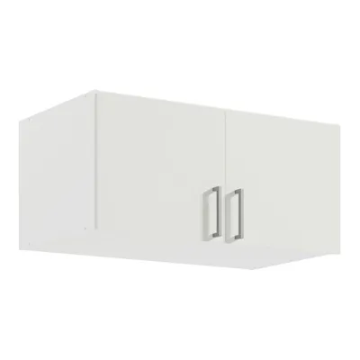 Produktbild von Aufsatzschrank 2-türig, 92cm breit, weiß, TRIEST-166