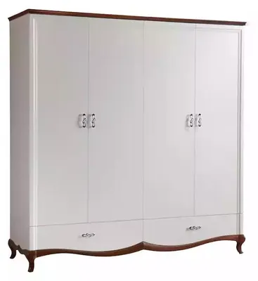 Zdjęcie produktu dla Kleiderschränk Möbel Garderobe Holz Luxus Kleider Schrank Designe