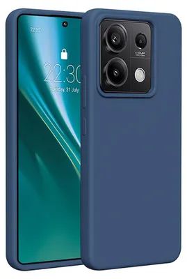 Immagine prodotto di Custodia in silicone Etteri per Xiaomi Redmi 15C 5G blu scuro
