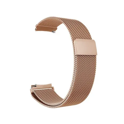 Produktbild von Bstrap Milanese Armband für Samsung Galaxy Watch 4 / 5 / 5 Pro / 6, rose gold