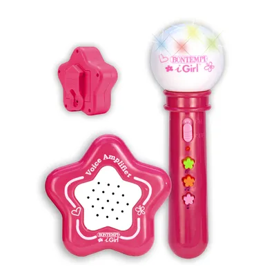 Produktbild von Bontempi Voice Amplifier with Microphone, Spielzeug-Mikrofon, 3 Jahr(e), AAA, 270 g, Pink