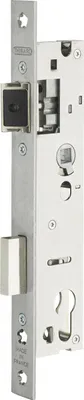 Image de Boitier de serrure à cylindre pour porte d'entrée, axe 26 mm, entr'axe 92 mm, bouts carrés - THIRARD