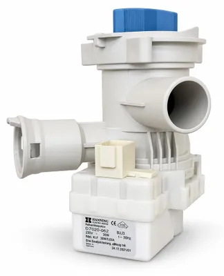 Produktbild von Bosch 00146083 Ablaufpumpe Laugenpumpe mit Pumpenkopf Sieb für Waschmaschine