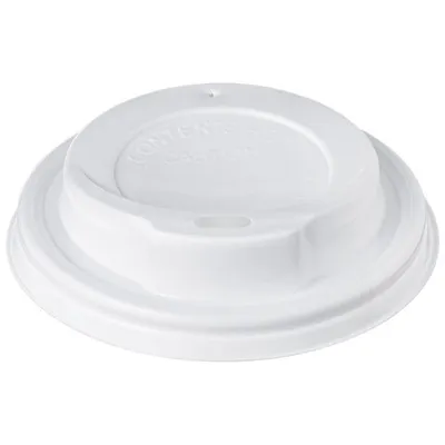 Produktbild von 200x Domdeckel weiß für Pappbecher COFFEE TO GO mit 80mm Ø