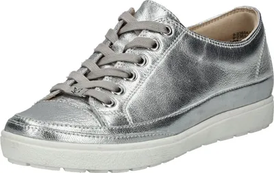 Produktbild von Caprice Sneaker aus Leder mit farblich abgestimmter Schnürung und anpassbarer Passform