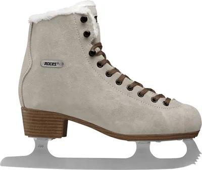Produktbild von Figur Skating Suede Eco-Fur Braun Größe 40