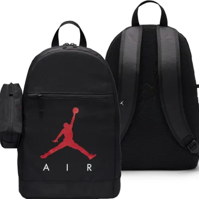 Produktbild von Nike Air Jordan schwarzer Sport-Schulrucksack 9B0503023
