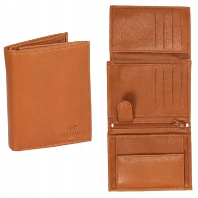 Produktbild von Mustang | Herren-Ledergeldbörse, horizontal, stilvoll, modisch, Geschenk