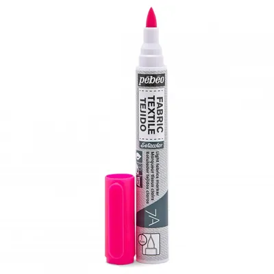 Produktbild von Pebeo Setacolor Light Fabrics Marker 7A, Fluo Pink